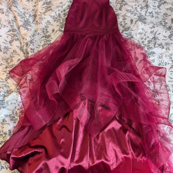 Chi Chi London Red tulle dress - Picture 5 of 5